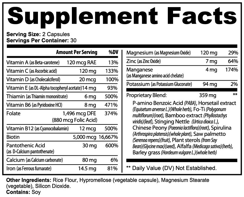 Hair Vitamins